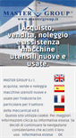 Mobile Screenshot of mastergroup.it